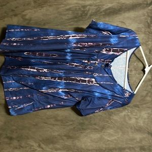 Item 130 blue blouse